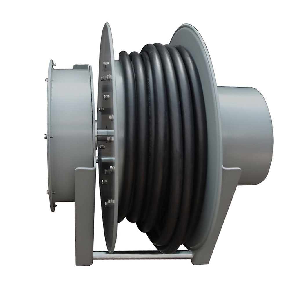 Spring Operated Cable Reeling Drum